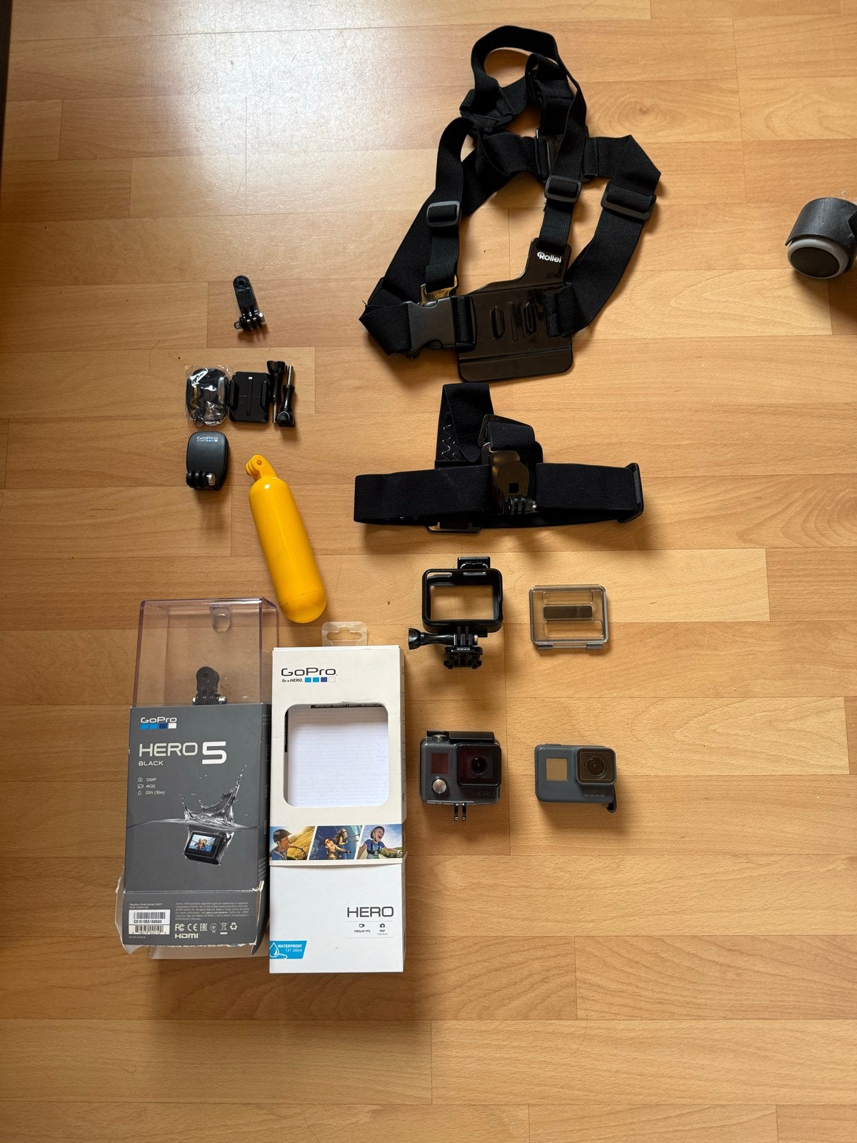 GoPro HERO5 Black & HERO met accessoires, Audio, Tv en Foto, Actiecamera's, Ophalen of Verzenden, Gebruikt, GoPro