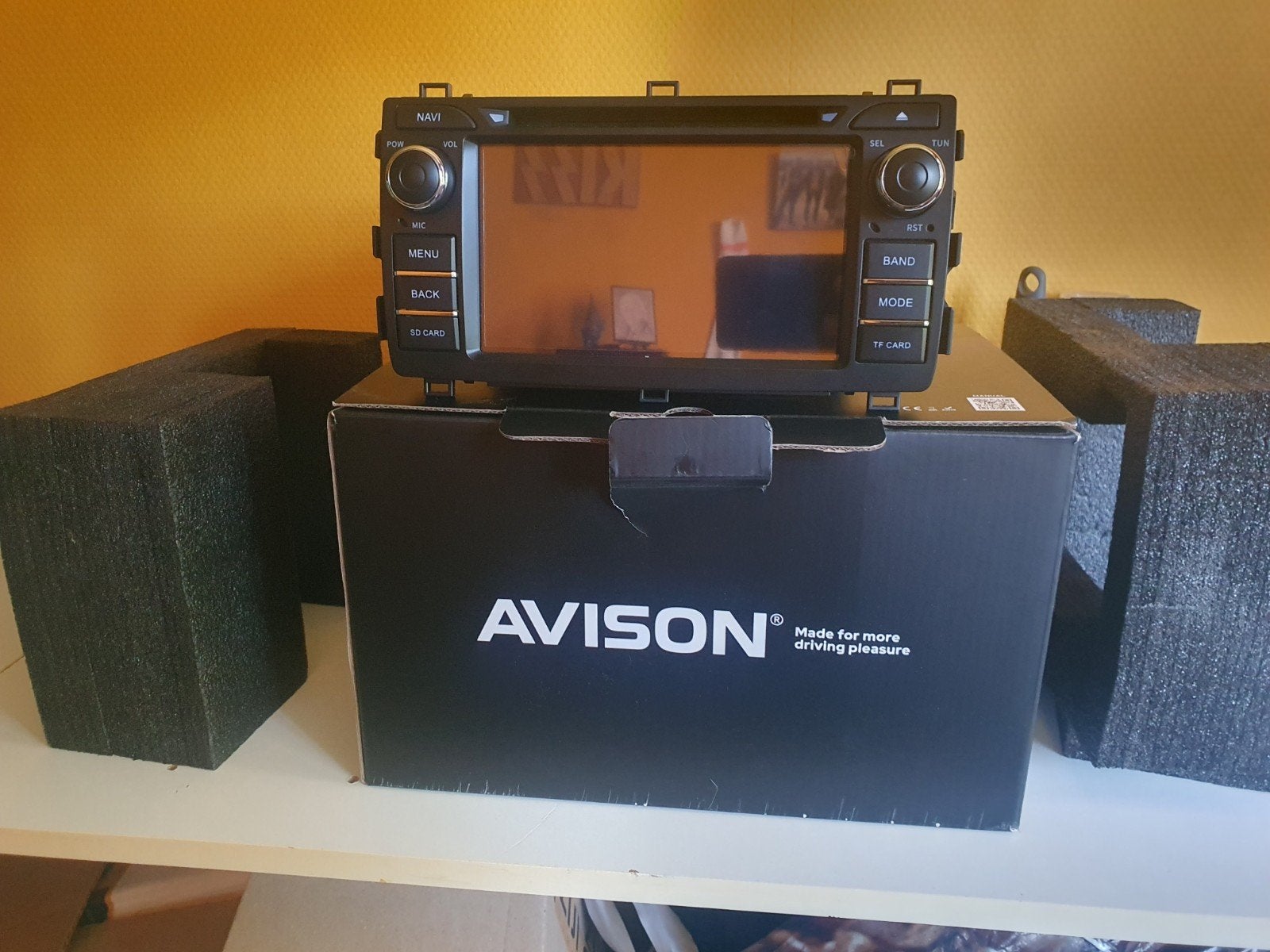 Avision Auto Stereo Navigatie Toyota Auris, Auto diversen, Ophalen, Nieuw