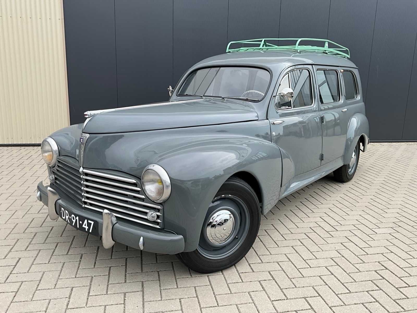 1953 Peugeot 203 U6 COMMERCIAL Oldtimer, Auto's, Oldtimers, Overige carrosserieën, Bedrijf, Handgeschakeld, Peugeot