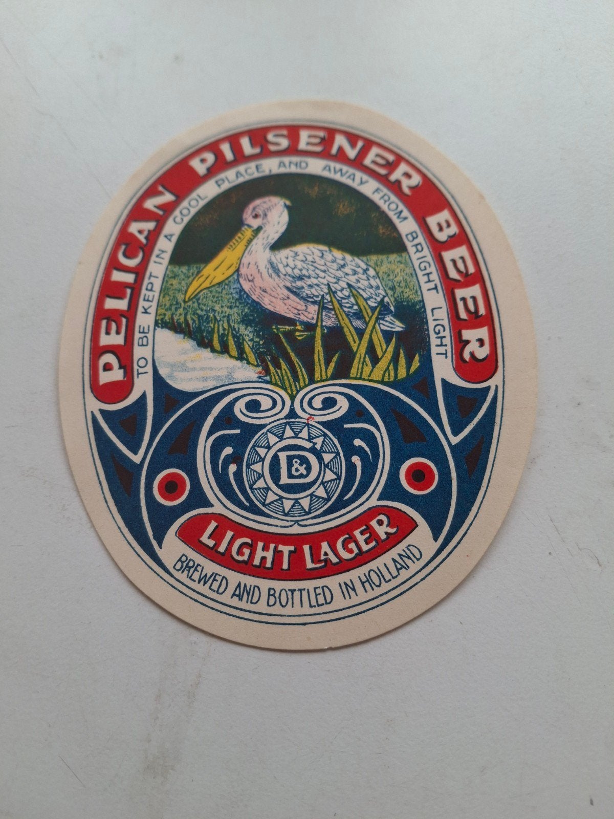 etiket Phoenix brij Amersfoort, Verzamelen, Ophalen of Verzenden, Zo goed als nieuw, Overige typen, Overige merken
