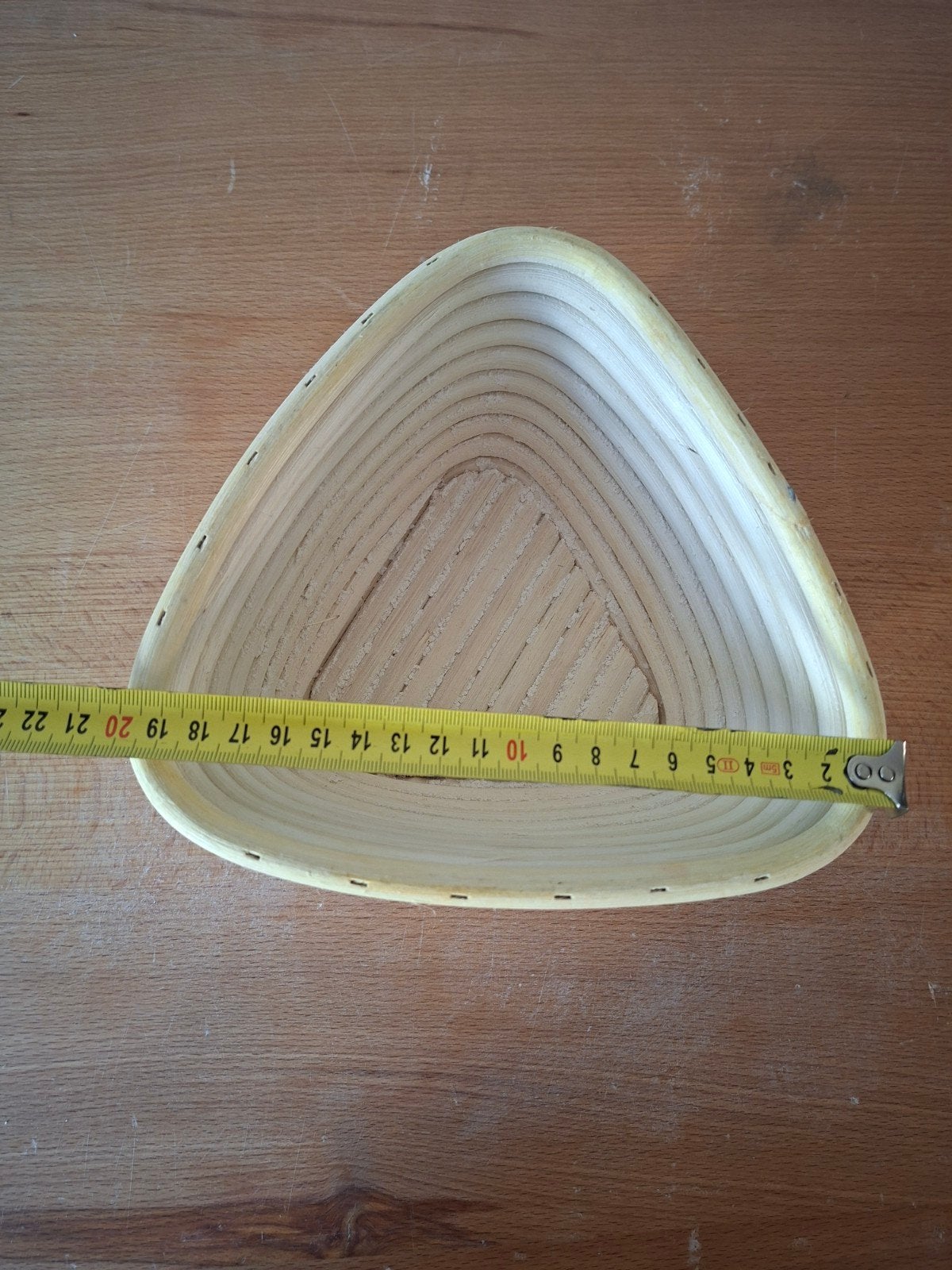 Rieten rijsmandjes voor desembrood.Verkoop van diverse maten, Ophalen of Verzenden, Gebruikt