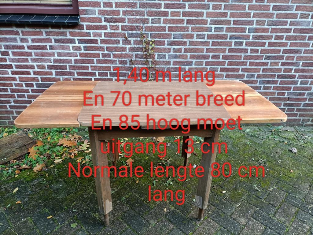 Bureaustoel tafel, Tuin en Terras, Tuintafels, Ophalen of Verzenden