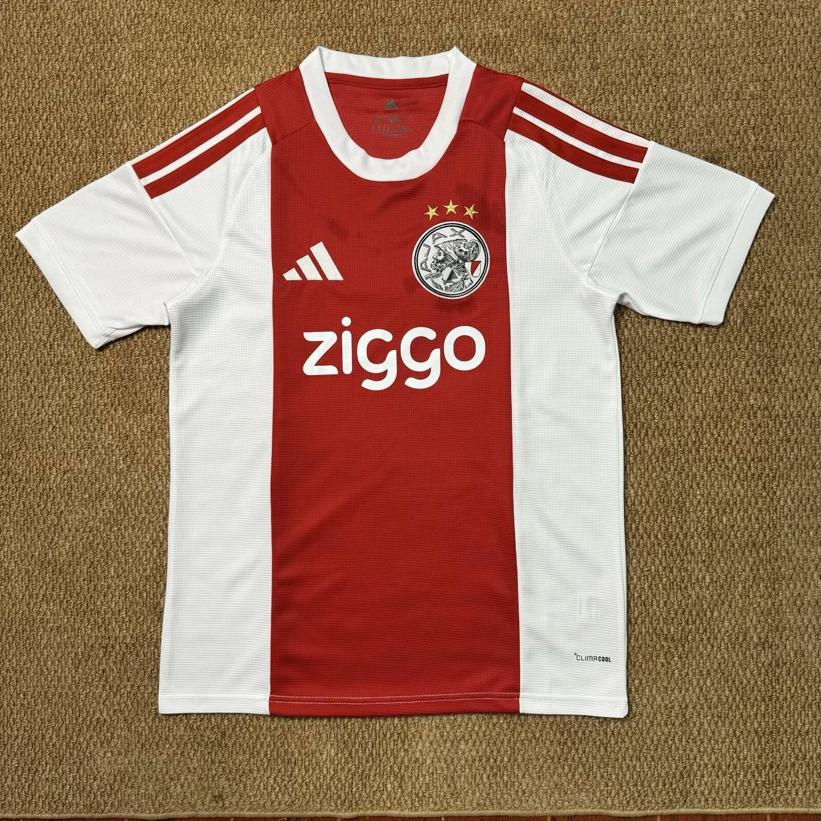 Ajax Thuisshirt 26-27 - Maat L, Maat 52/54 (L), Verzenden, Zo goed als nieuw, Voetbal