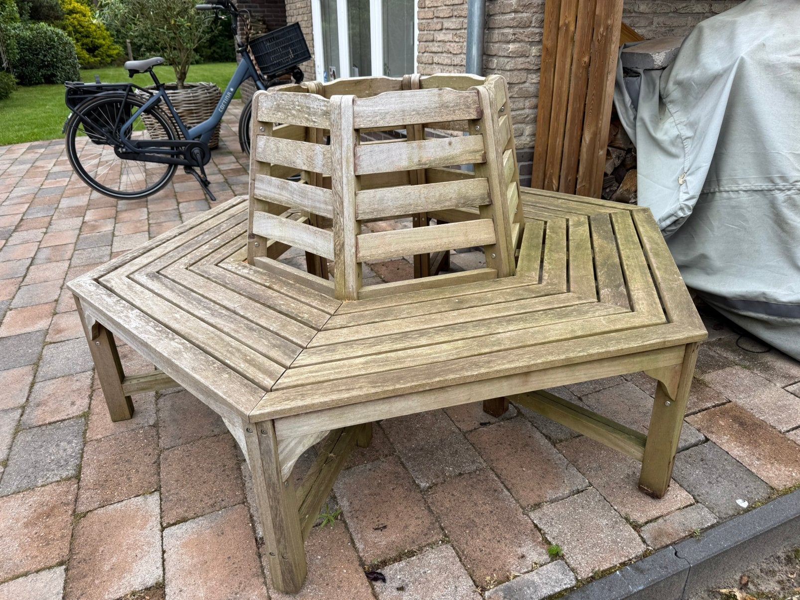 Boombank, Ophalen, Gebruikt, Hout