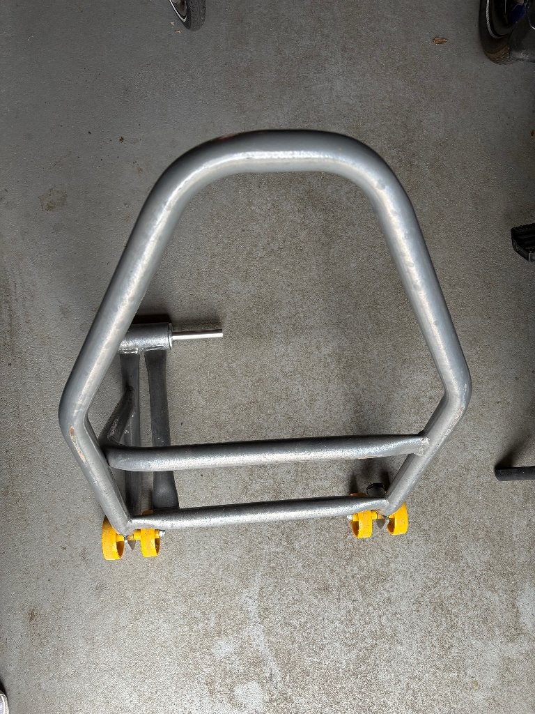 Paddock stand 18mm as, Ophalen