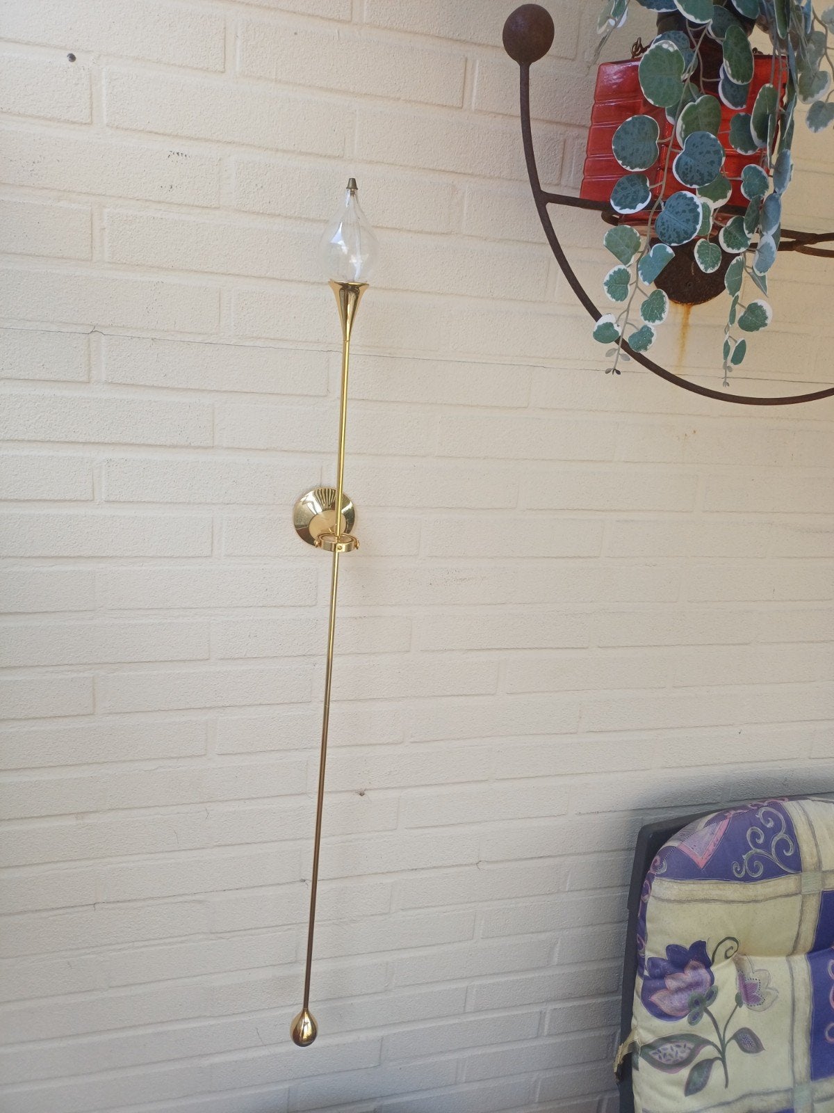 Design olielamp muurhanger  desin freddie andersen, Antiek en Kunst, Ophalen of Verzenden