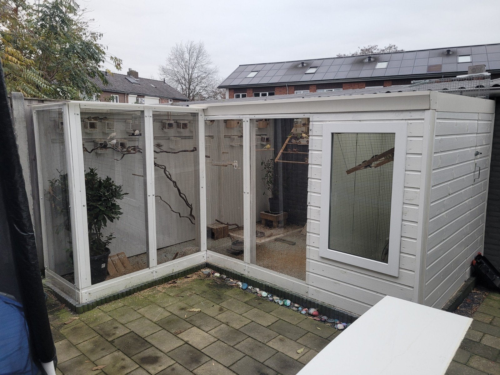 Prachtige buiten voliere, Ophalen, Zo goed als nieuw, Overige materialen, Volière