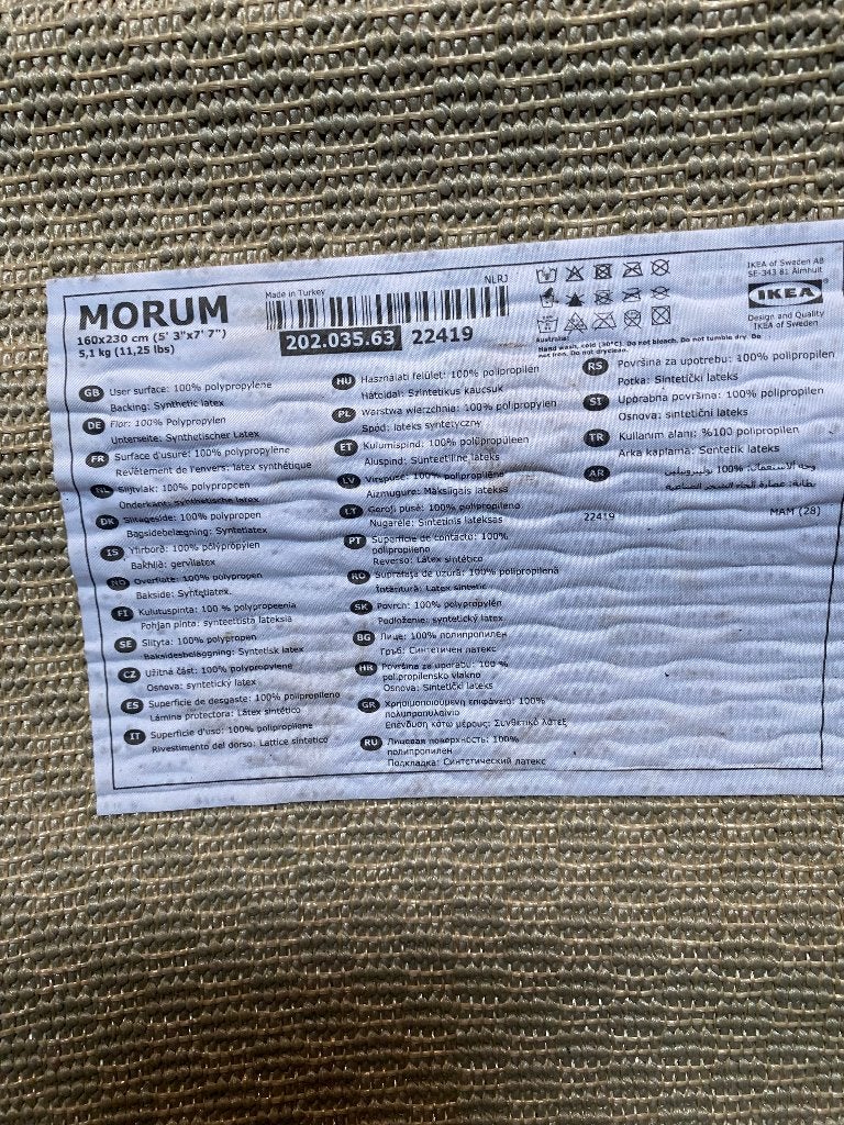 Buitenkleed ikea 2 stuks, Ophalen, Zo goed als nieuw