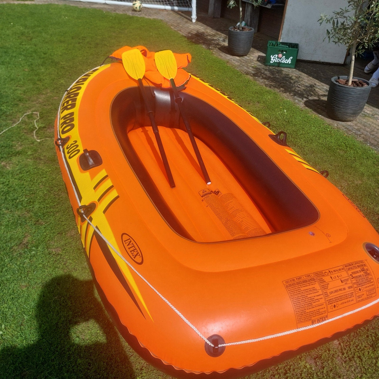 Intex Explorer Pro 300 opblaasboot.  €30, Ophalen of Verzenden
