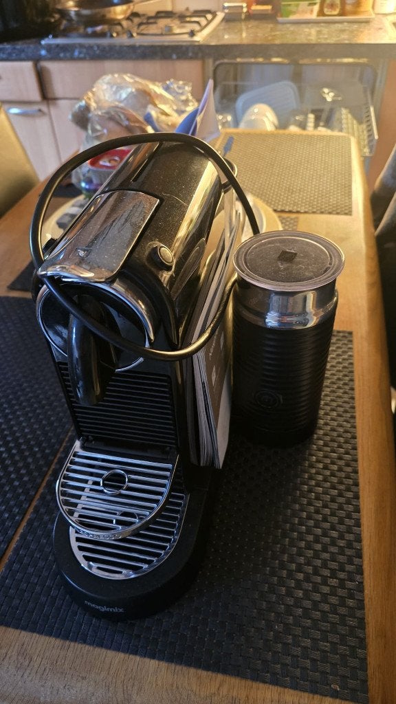 Magimix Nespresso Citiz & Milk Koffiemachine, Witgoed en Apparatuur, Koffiezetapparaten, 10 kopjes of meer, Ophalen of Verzenden