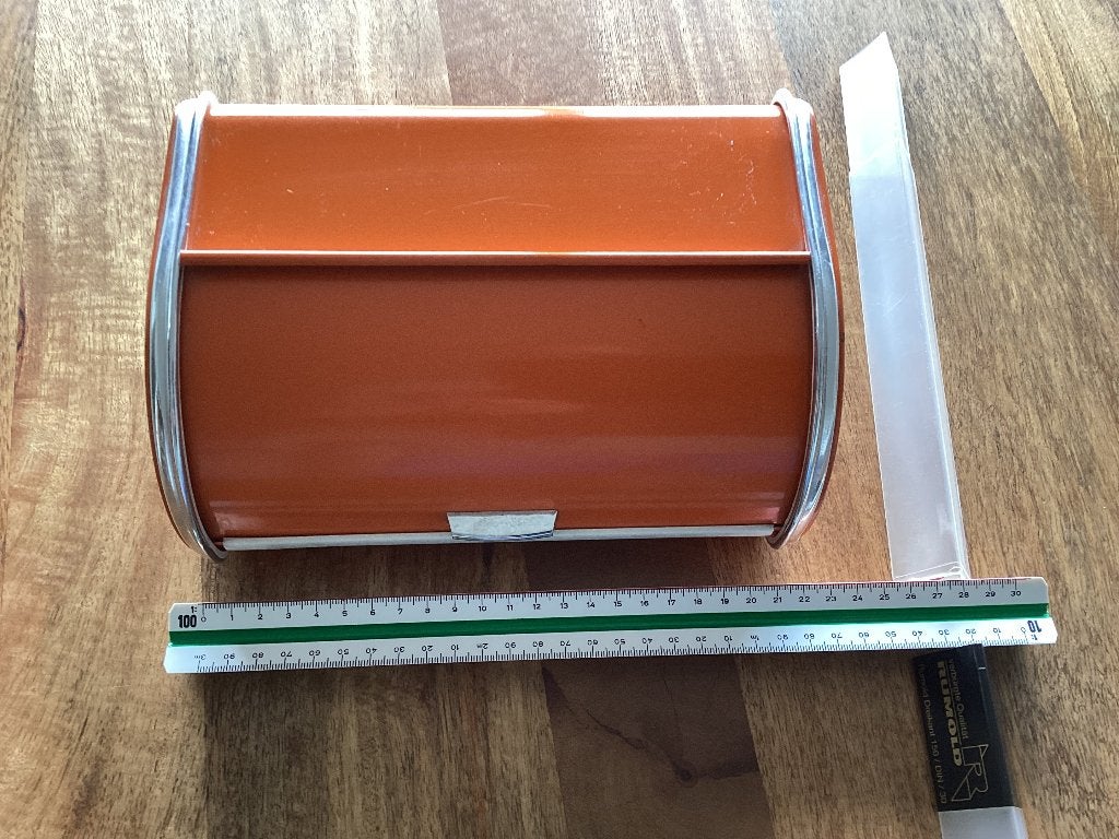 Vintage brabantia broodtrommel ( klein model ), Ophalen of Verzenden, Overige typen