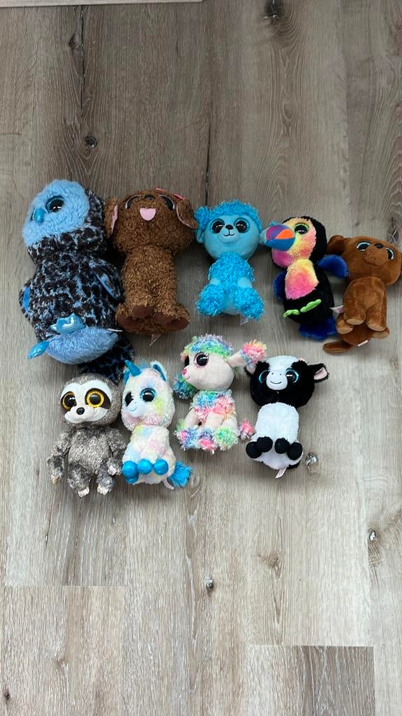 collectie Ty Beanie Boo's knuffels, Ophalen of Verzenden, Middelgroot (20 tot 80 cm), Meerkleurig, Met label