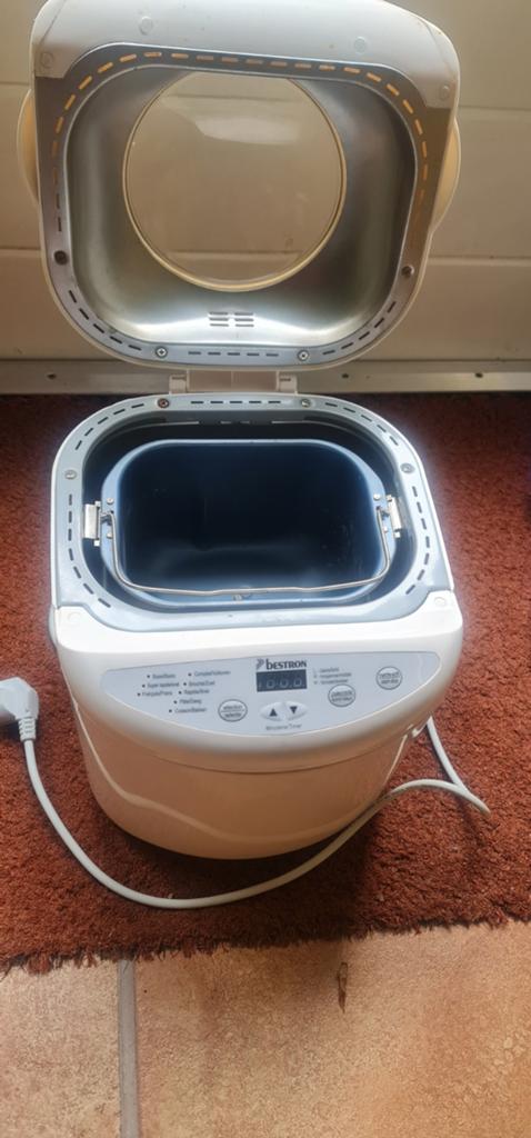 Bestron Broodbakmachine met handleiding - Uitstekende staat, Witgoed en Apparatuur, Broodbakmachines, Kijkvenster, 800 tot 1200 gram deeg