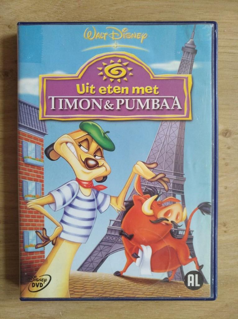 Disney DVD | Uit eten met Timon en Pumba, Ophalen, Gebruikt, Tekenfilm, Alle leeftijden