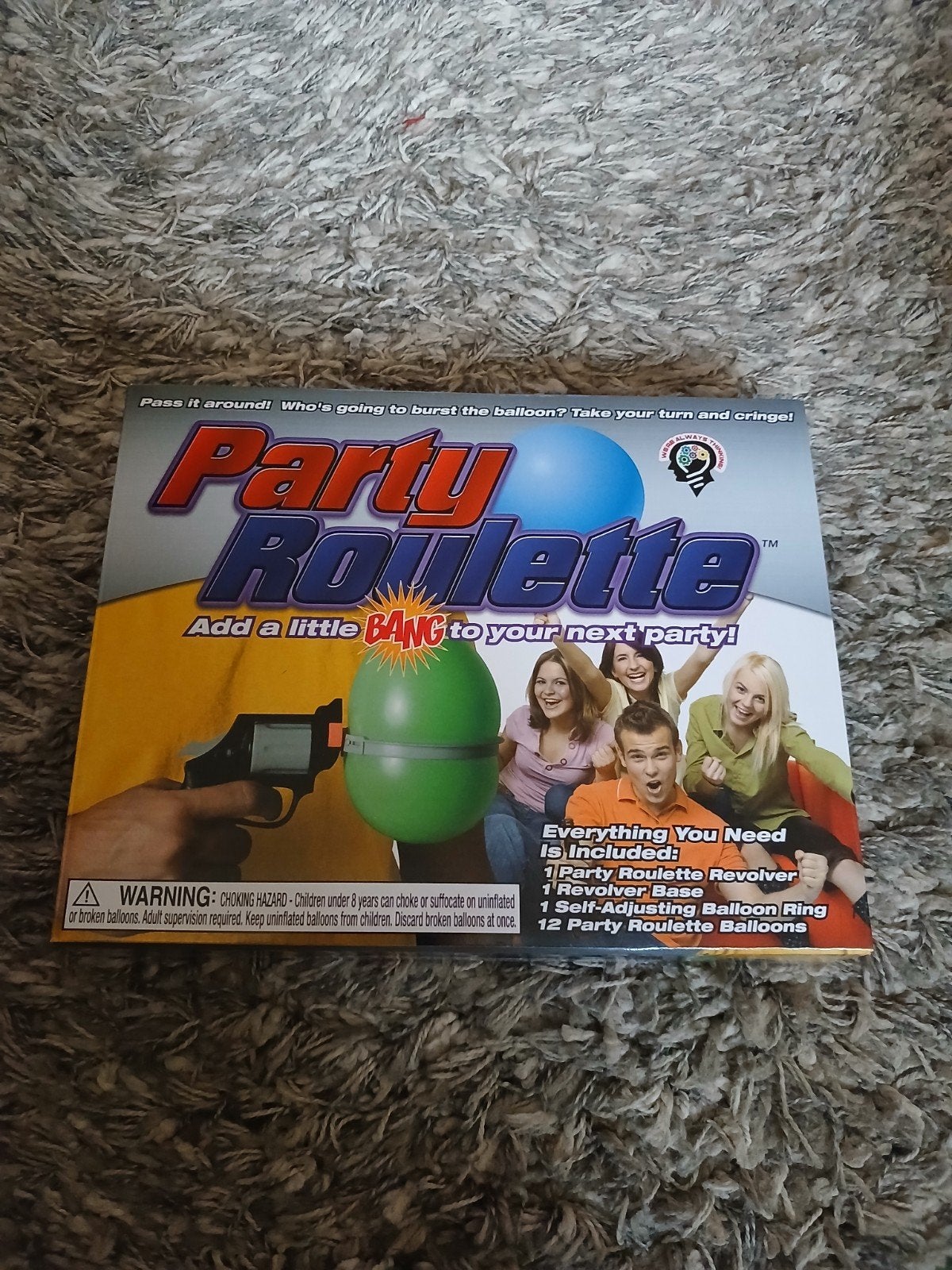Party Roulette: Voeg spanning toe aan je feest!, Hobby en Vrije tijd, Gezelschapsspellen | Bordspellen, Vijf spelers of meer, Ophalen of Verzenden