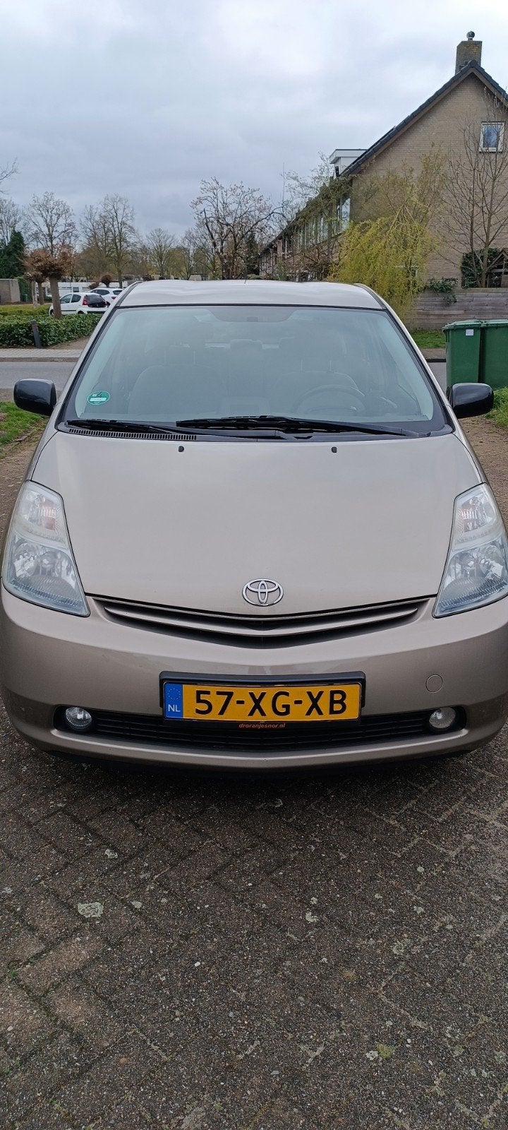Toyota Prius 1.5 HSD 2007 Beige, Auto's, 1497 cc, Beige, 4 cilinders, Origineel Nederlands