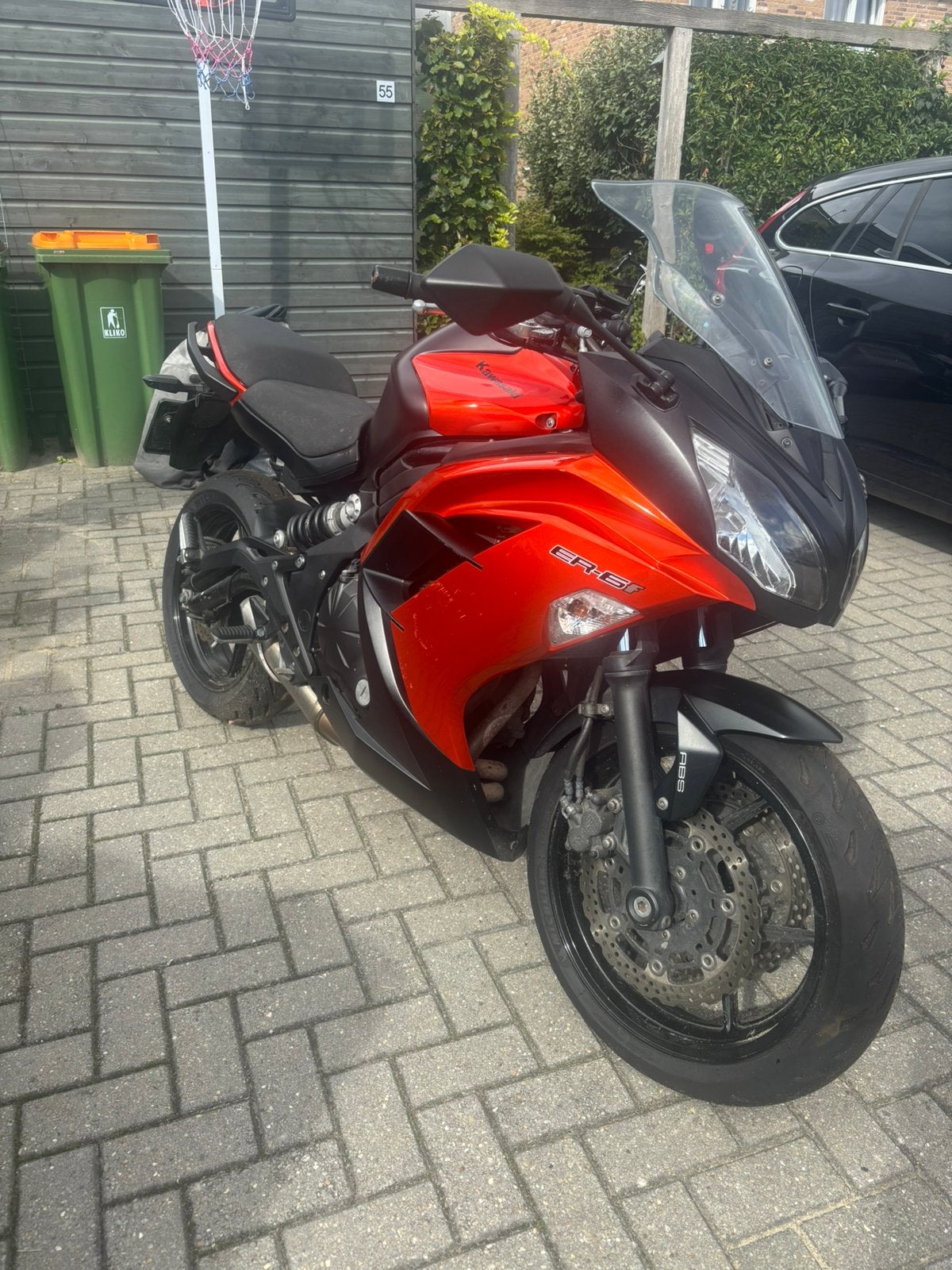 Kawasaki er6f (2014) - ABS - nieuwe banden + accu, Ophalen