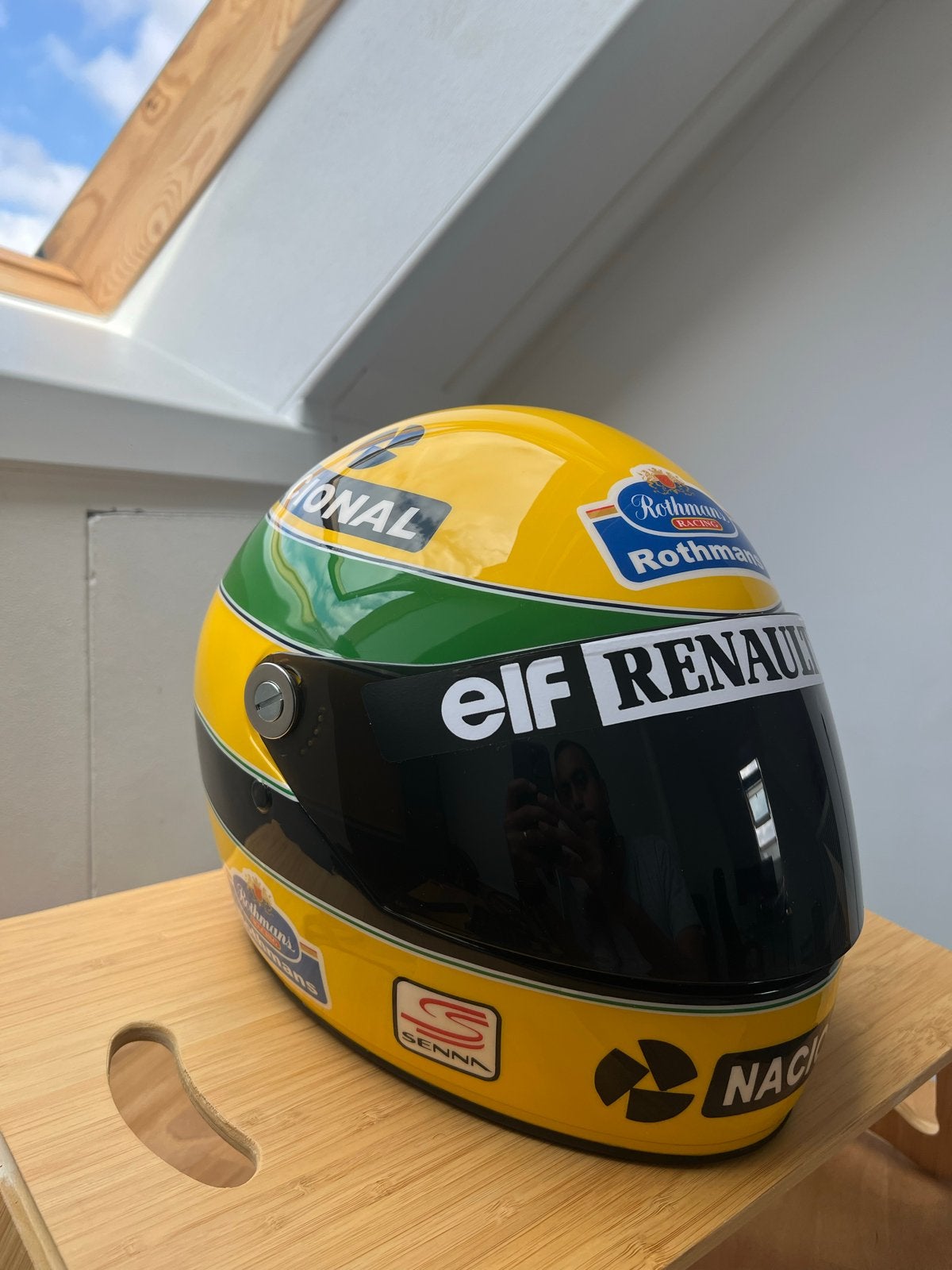 Ayrton Senna — Williams Rothmans Renault Helm (1994), Overige merken, Ophalen of Verzenden, Nieuw zonder kaartje, Integraalhelm