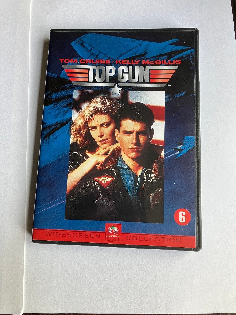 topgun dvd 1986 tom cruise, Alle leeftijden, Ophalen of Verzenden, Zo goed als nieuw, Nederlands