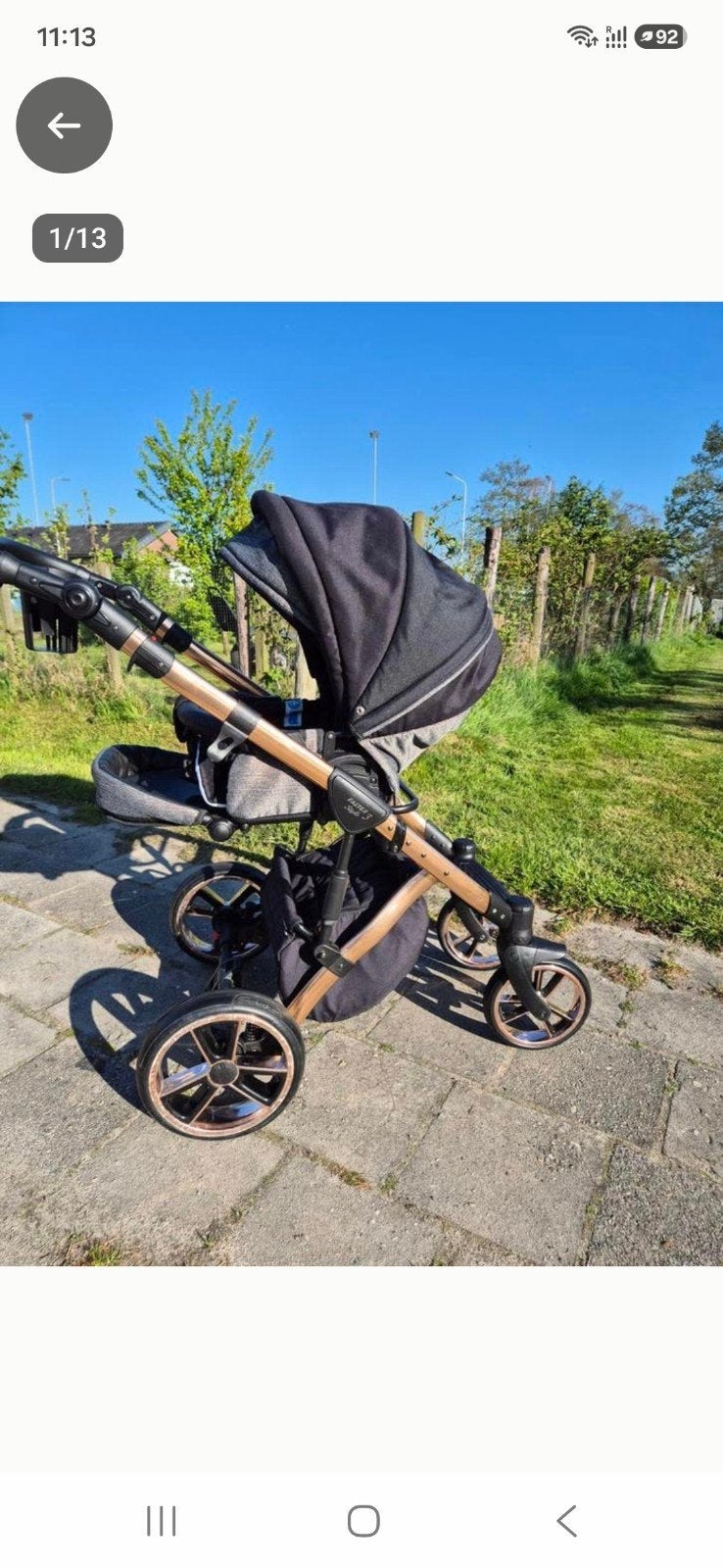 Kinderwagen van Faster Style3, Kinderen en Baby's, Kinderwagens en Combinaties, Ophalen of Verzenden