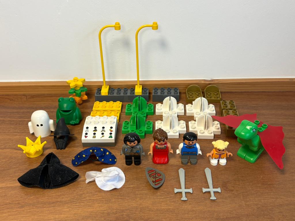 Duplo theater veel unieke onderdelen vintage, Ophalen of Verzenden, Zo goed als nieuw, Complete set, Duplo