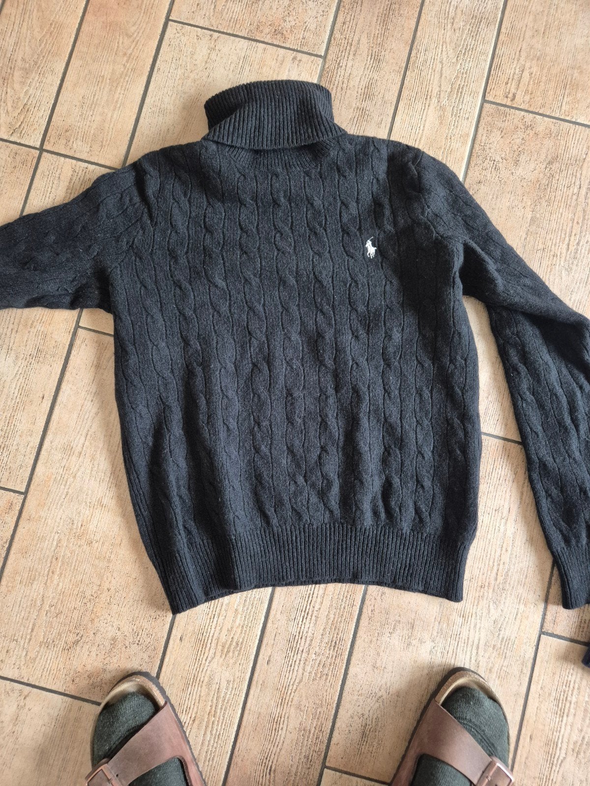 Ralph Lauren Sport coltrui - Maat XL, Kleding | Dames, Ralph Lauren Sport, Zwart, Maat 46/48 (XL) of groter, Ophalen of Verzenden