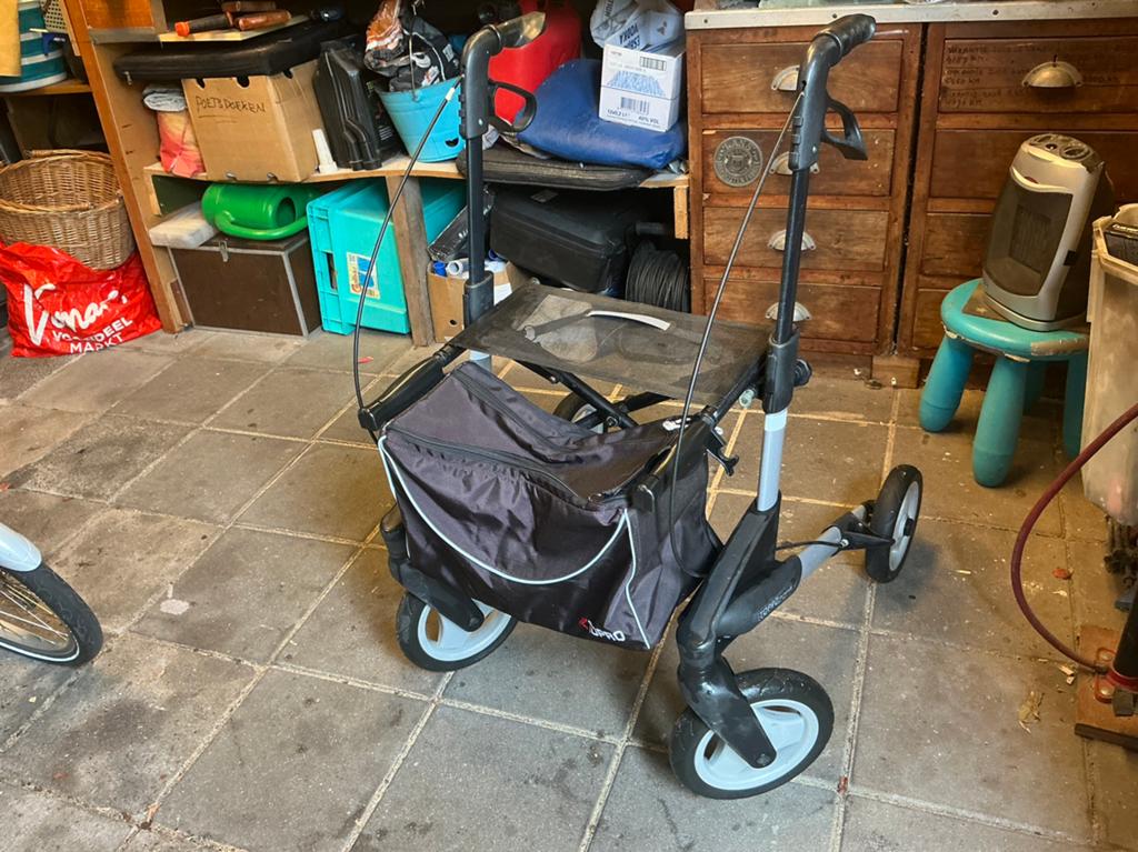 Nette Lichtgewicht Opvouwbare Topro Olympos Rollator., Ophalen, Lichtgewicht