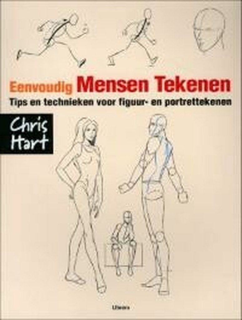 Chris Hart - Eenvoudig mensen tekenen tips en technieken, Ophalen of Verzenden, Zo goed als nieuw, Tekenen en Schilderen