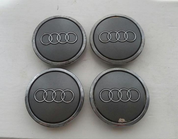 Audi naafdoppen naafkappen, Auto diversen, Wieldoppen, Ophalen of Verzenden, Gebruikt