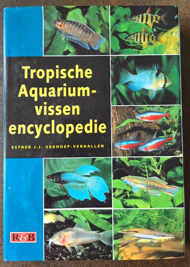 Tropische Aquarium-vissen encyclopedie - Esther Verhoef, Verzenden, Zo goed als nieuw, Vissen, Esther Verhoef-Verhallen