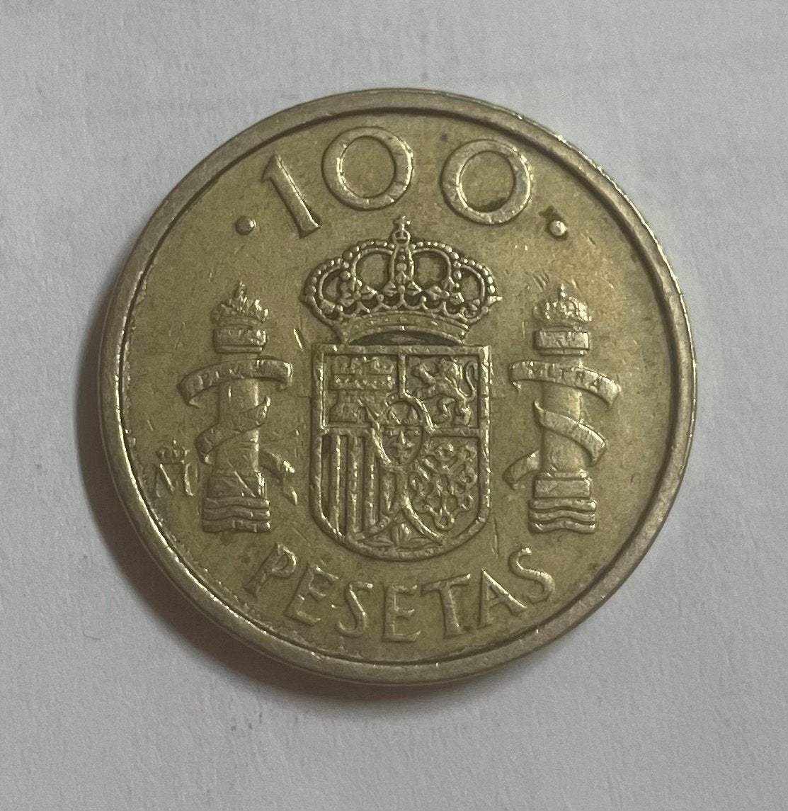 100 pesetas Spanje 1992, Ophalen of Verzenden