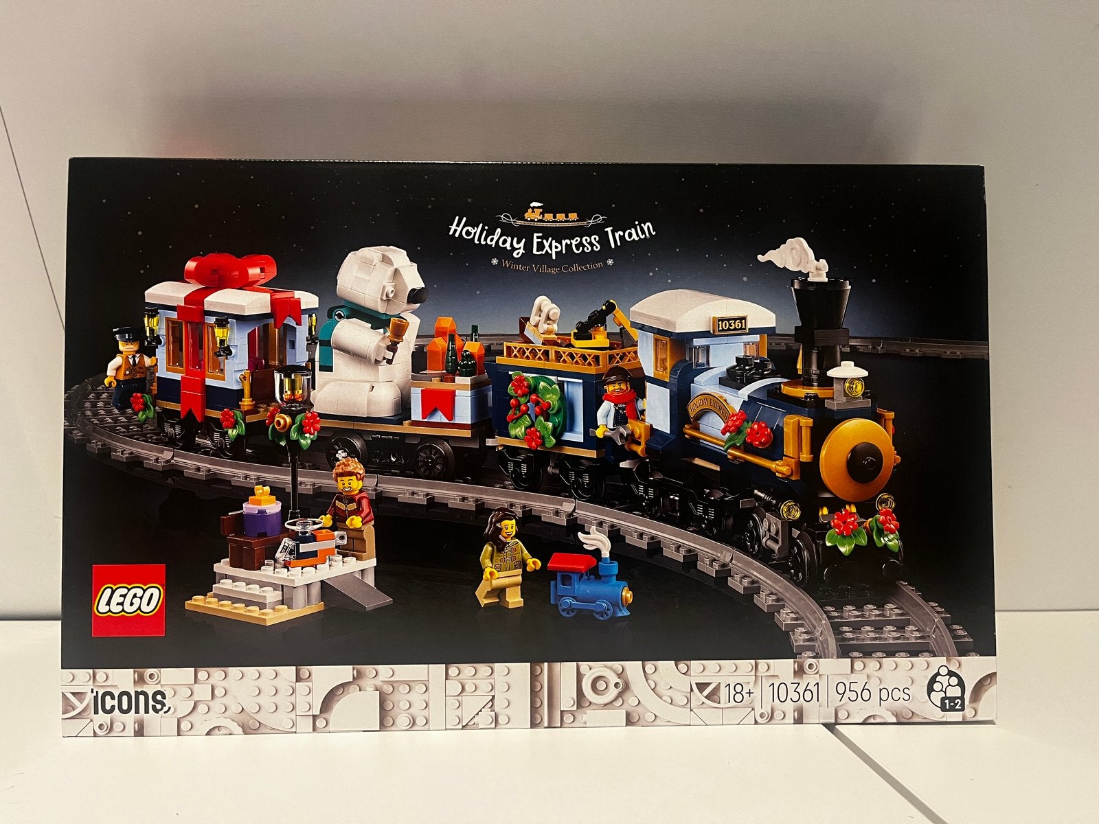 LEGO Icons 10361 Holiday Express Trein - Nieuw in doos, Ophalen of Verzenden, Nieuw