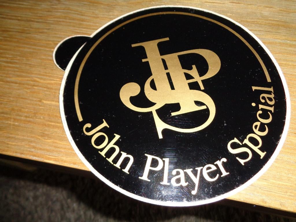 John Player Special (JPS ) sticker, Verzamelen, Ophalen of Verzenden, Zo goed als nieuw, Merk