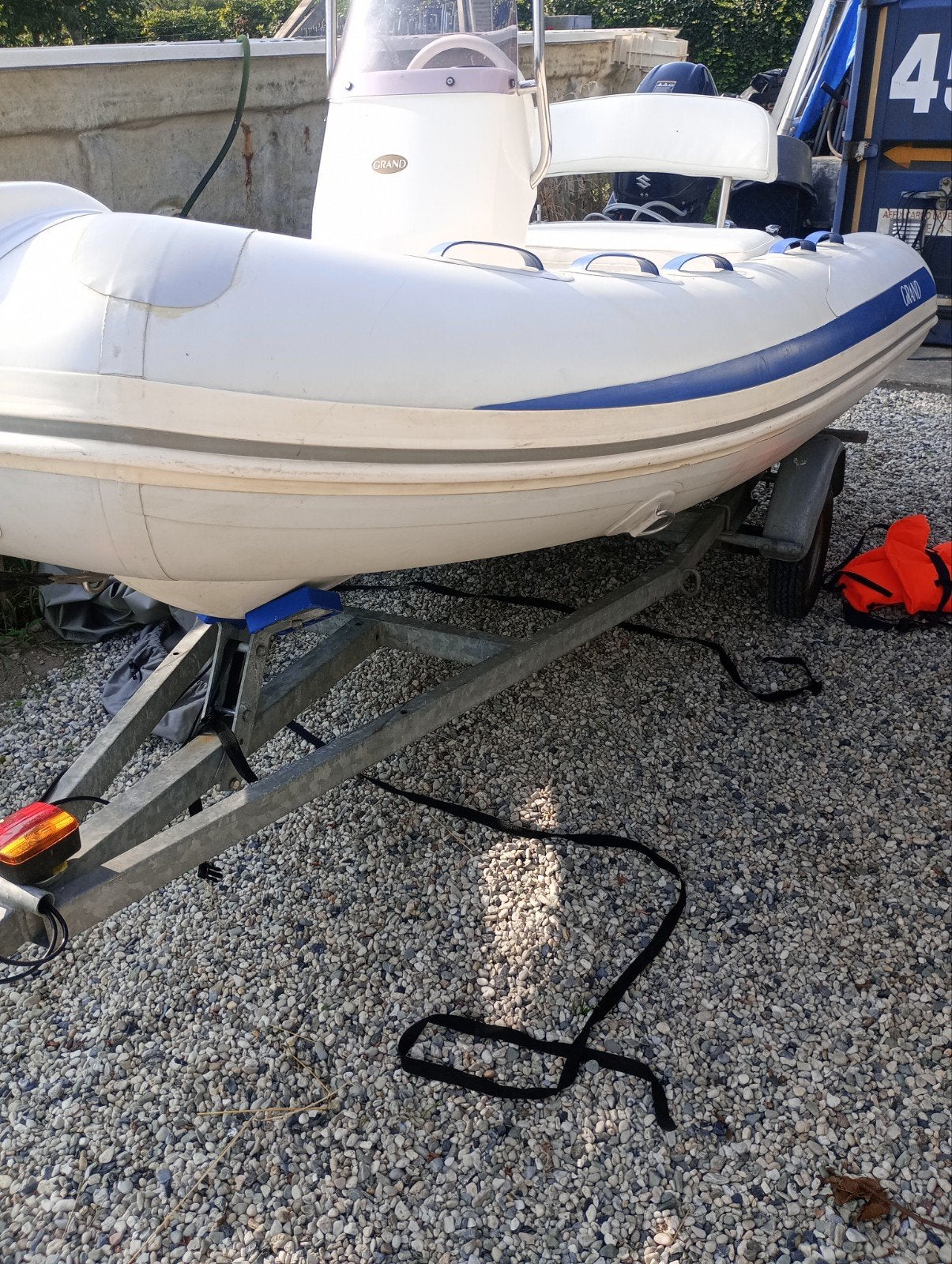 Grand Goldenline rubberboot 20pk suzuki, Ophalen, Grand