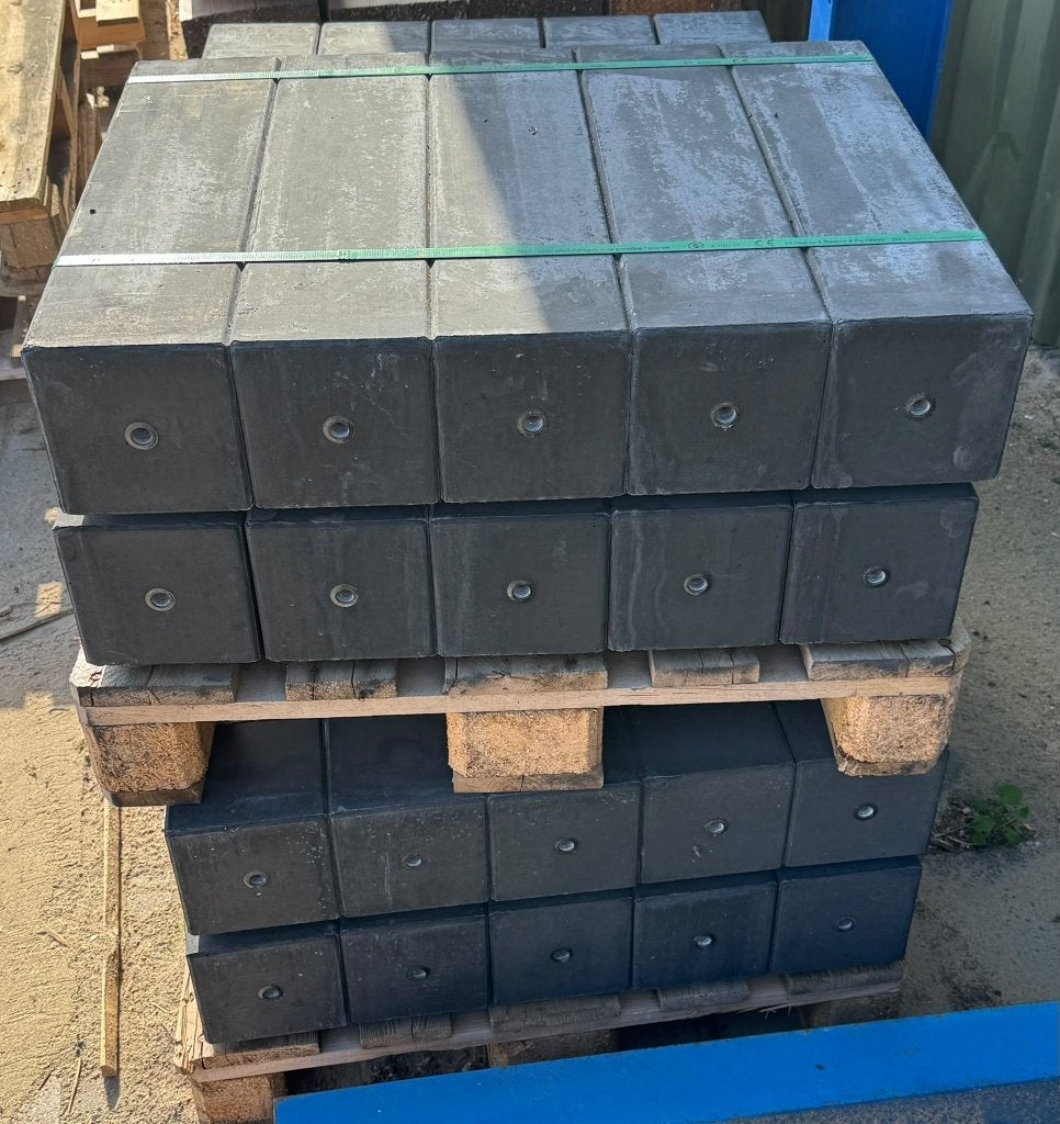 Betonpoeren donkergrijs 15x15, Ophalen, Nieuw, Minder dan 180 cm, Overige typen