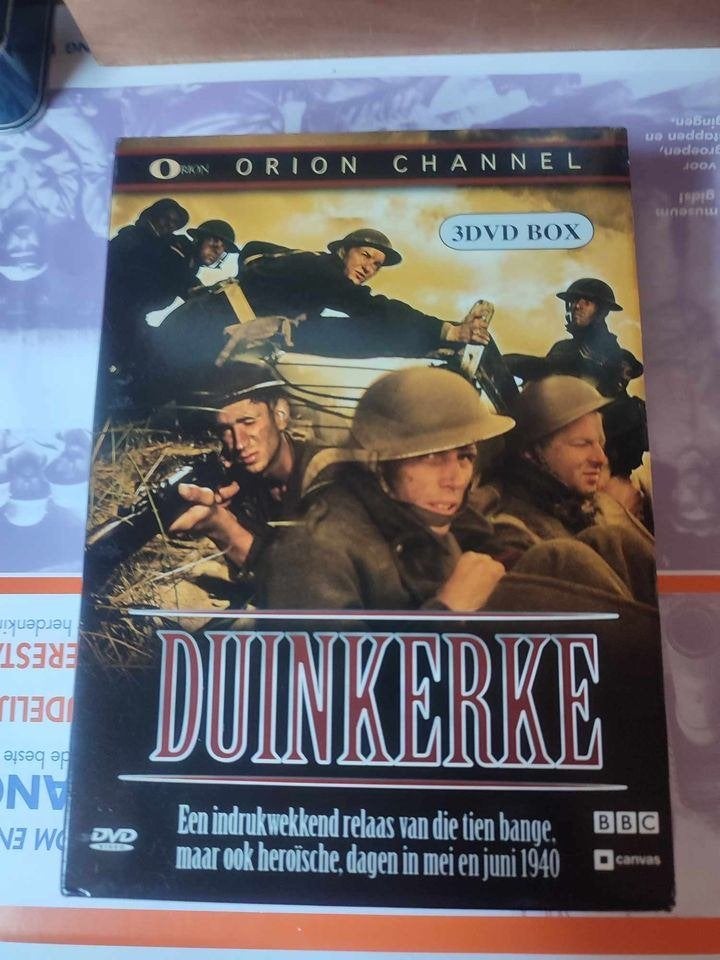 DVD box Duinkerke, Cd's en Dvd's, Vanaf 16 jaar, Ophalen of Verzenden, Zo goed als nieuw, Oorlog of Misdaad