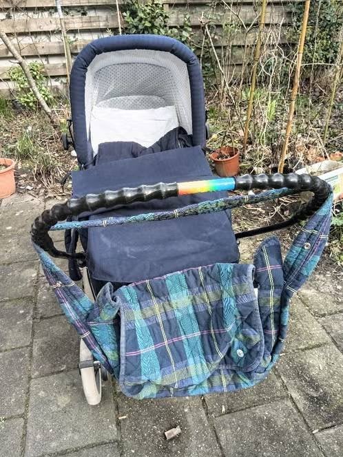 Teutonia baby/kinderwagen 3 in 1, Ophalen, Zo goed als nieuw, Overige merken, Luchtbanden
