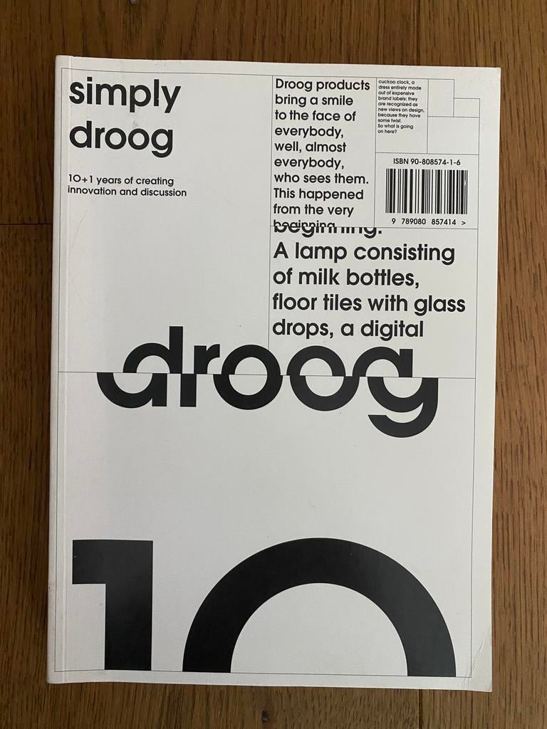 Droog design boek, Ophalen of Verzenden, Zo goed als nieuw, Overige onderwerpen