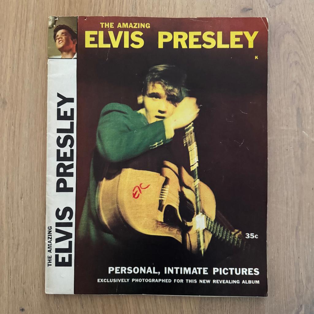 Elvis Magazine - The Amazing Elvis Presley - USA 1956, Cd's en Dvd's, Vinyl | Rock, Ophalen of Verzenden, Gebruikt, Overige formaten