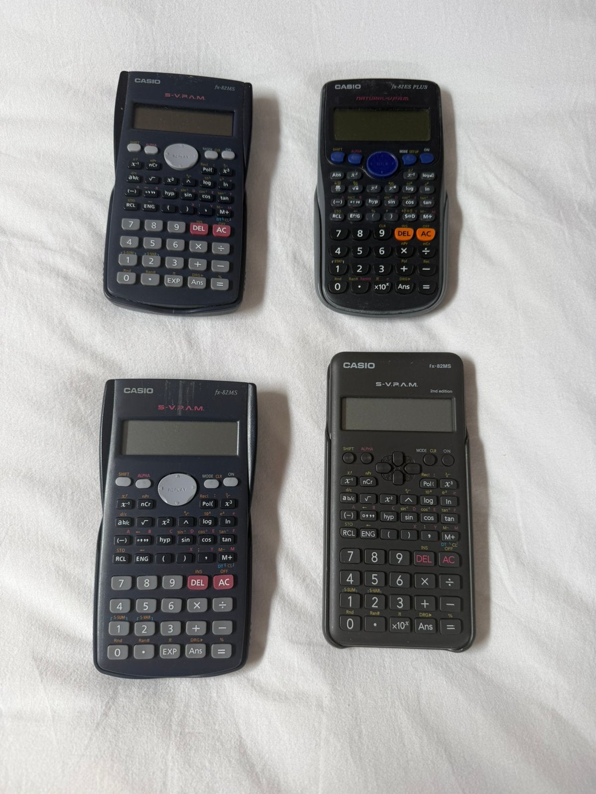 Casio rekenmachines, Ophalen, Gebruikt