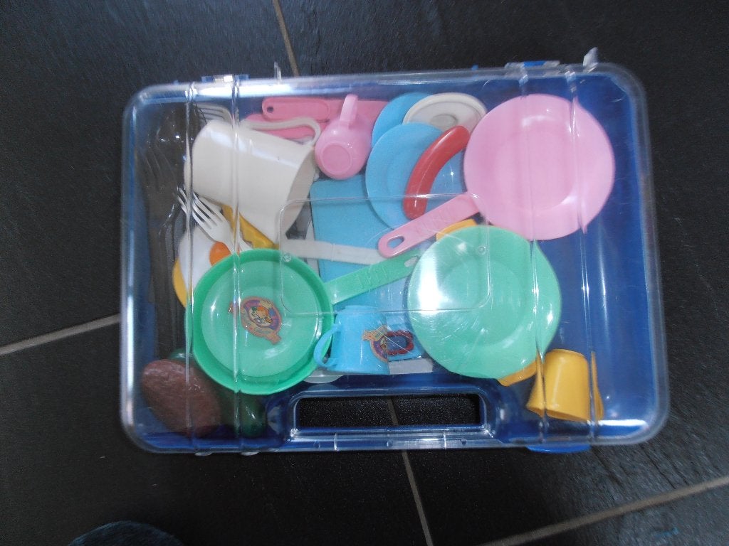 keukenbox, Ophalen of Verzenden, Gebruikt, Kunststof, Speelkeuken-accessoire