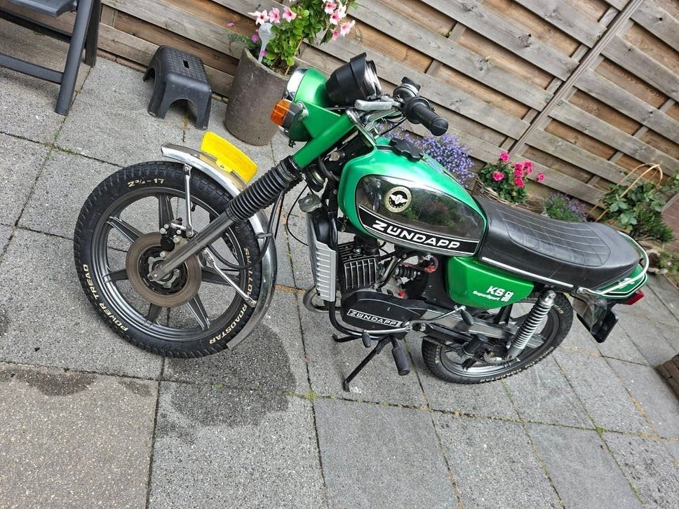 Zundapp 529 waterkoeling type 517 overgangs model, Ophalen of Verzenden, Gebruikt