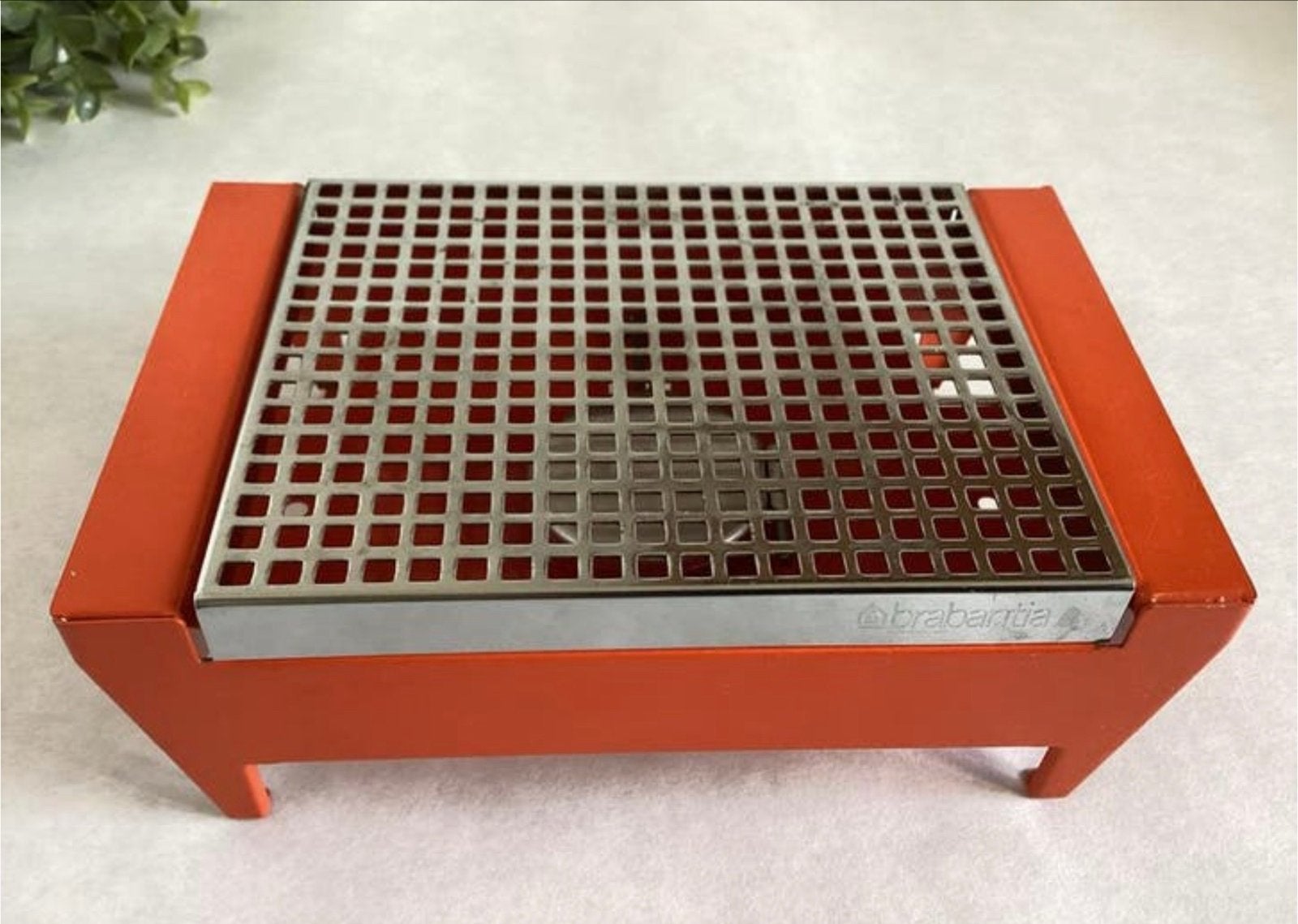 Vintage Brabantia rechaud oranje - Jaren '70, Ophalen of Verzenden, Huis en Inrichting