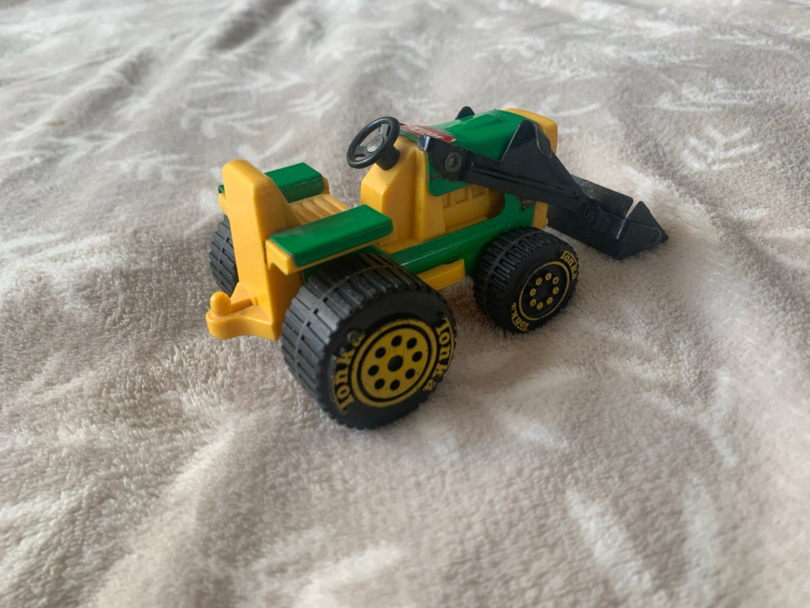Tonka Speelgoed Tractor met Schep - Vintage, Ophalen of Verzenden, Gebruikt
