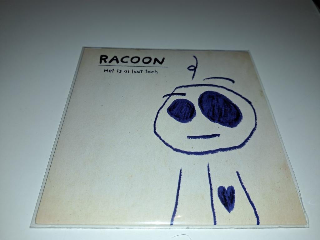 7" Racoon : Het is al laat toch, Verzenden, Zo goed als nieuw, Overige formaten, Levenslied of Smartlap