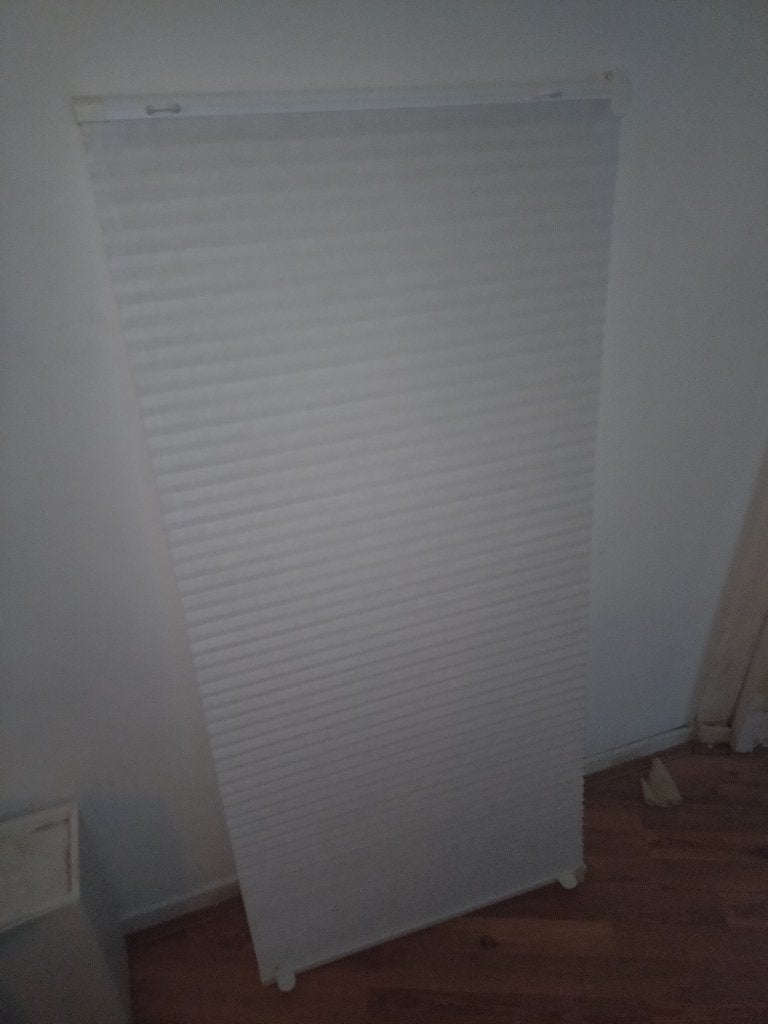 Ikea Hornvallmo Verduisterend plisségordijn 130x60cm, Ophalen, Overige materialen, Gebruikt, Verduisterend