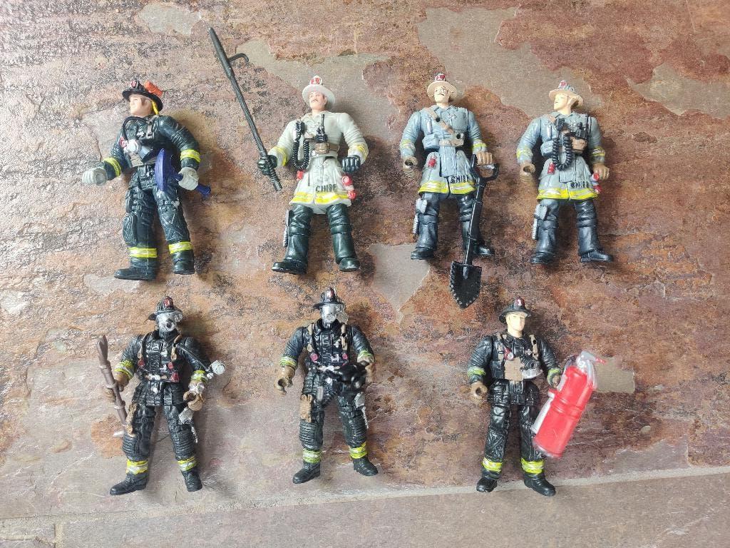 Groepje brandweerlui Fire Rescue Squad accessoires Chap Mei, Ophalen of Verzenden