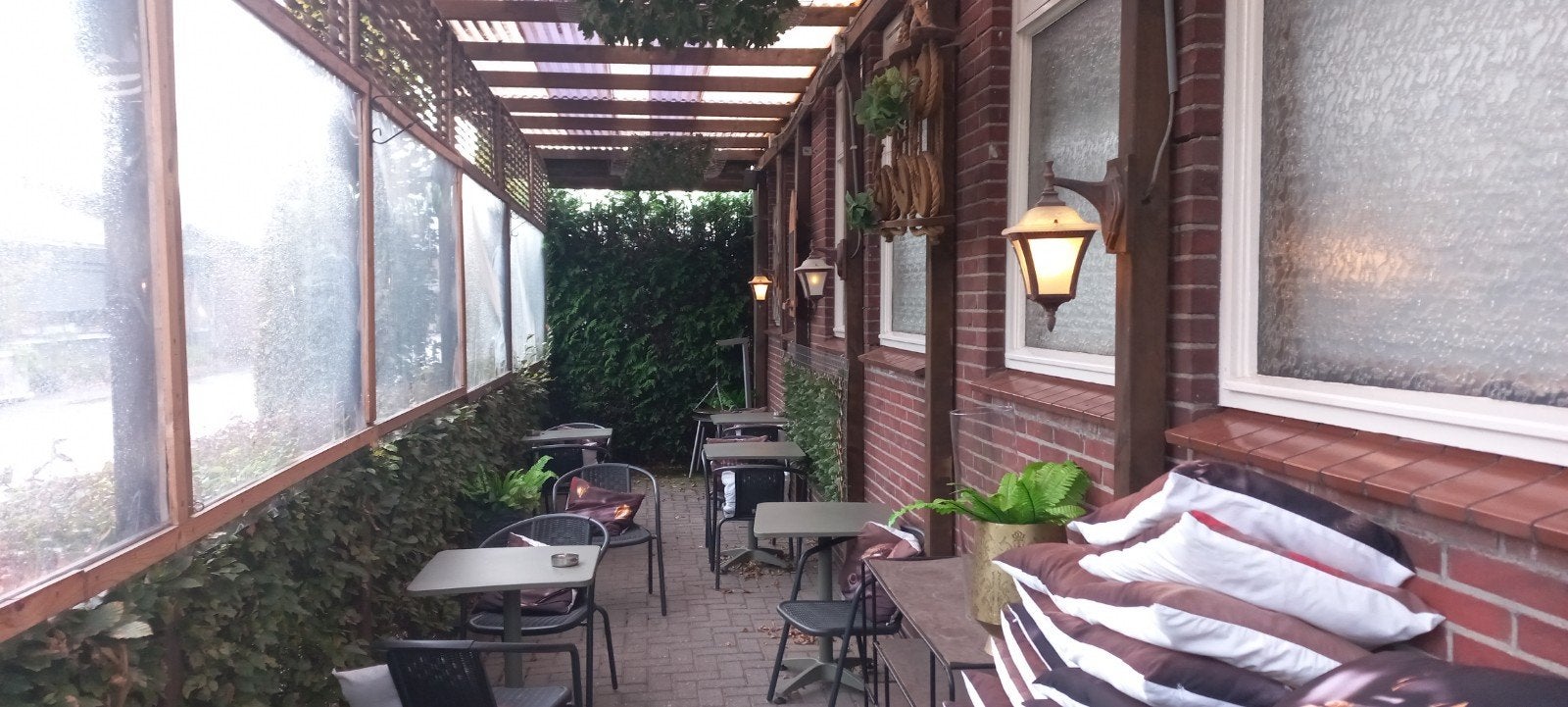 Grote overkapping 2.5x10m (ook 2x5m) - Zelf demonteren, Ophalen, Gebruikt, Overige typen