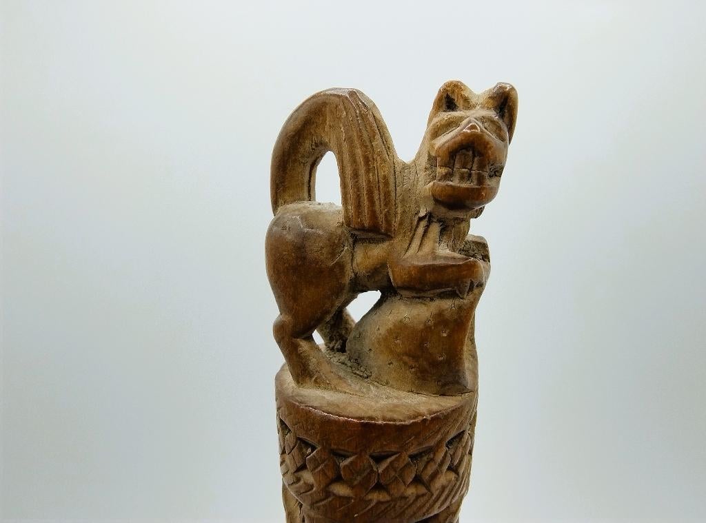 West Fries couvert, gestoken houten heften met zilver, 1867, Antiek en Kunst, Verzenden, Zilver
