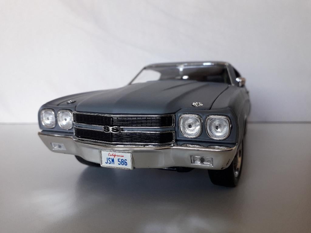 1/18 1970 Chevelle, Hobby en Vrije tijd, Modelauto's | 1:18, Ophalen of Verzenden, Zo goed als nieuw, Auto, Welly